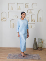 Ethereal Metallic Co-ord Set