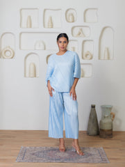 Ethereal Metallic Co-ord Set