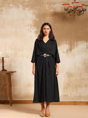 Raven Drape Dress