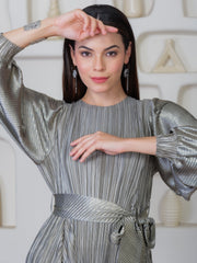 Euphoria Metallic Dress