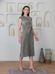 Enigma Metallic Dress