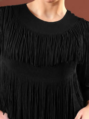 Velia Fringe Dress