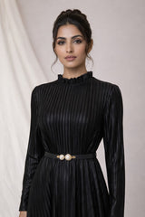 Novelle Pleated Dress