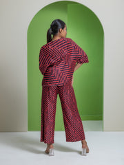 Midnight Pleated Co-ord Set