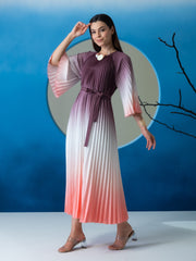 Serenity Pleated Dress