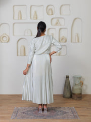 Mirage Metallic Skirt Set