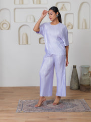 Ethereal Metallic Co-ord Set