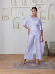 Ethereal Metallic Co-ord Set