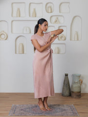 Enigma Metallic Dress