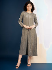 Harper Metallic Dress