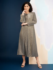 Harper Metallic Dress