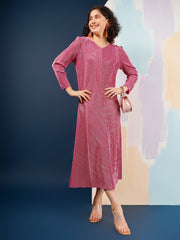 Harper Metallic Dress