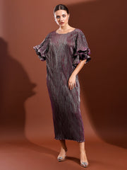 Stellar Metallic Dress