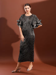 Stellar Metallic Dress