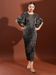 Stellar Metallic Dress