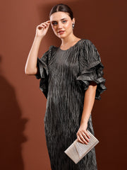 Stellar Metallic Dress