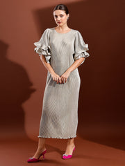 Stellar Metallic Dress