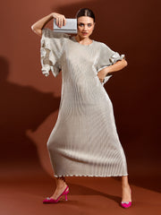 Stellar Metallic Dress