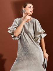 Stellar Metallic Dress