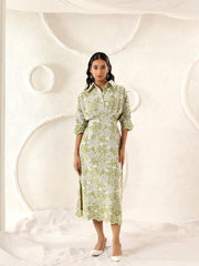 Crescent Cutwork Dress