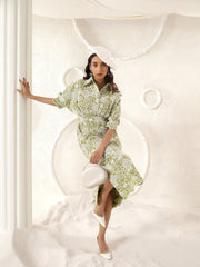 Crescent Cutwork Dress