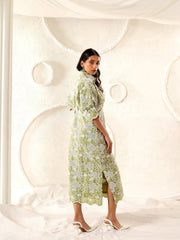 Crescent Cutwork Dress