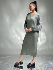 Doria Metallic Dress
