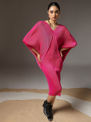Ripple Drape Dress