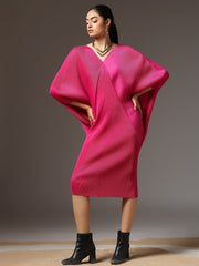 Ripple Drape Dress