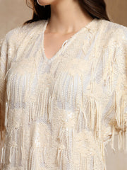 Elen Sequins Fringe Dress