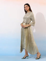 Luna Metallic Dress