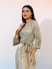Luna Metallic Dress