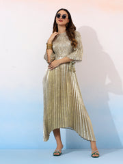 Luna Metallic Dress
