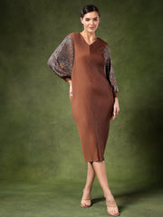 Doria Metallic Dress