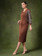Doria Metallic Dress