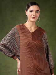 Doria Metallic Dress