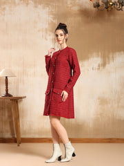 Roux Tweed Jacket Dress