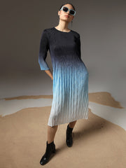 Midnight Ombre Dress