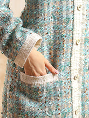 Celene Tweed Sequin Dress