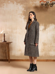 Blair Golden Tweed Coat