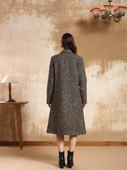 Blair Golden Tweed Coat