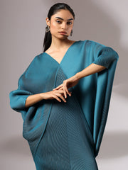 Ripple Drape Dress
