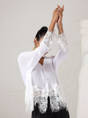 Evarielle Pleated Top