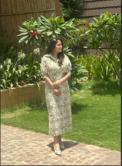 Crescent Cutwork Dress