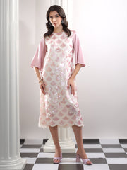 Petal Shimmer Dress