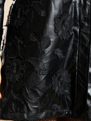 Nexa Leather Longline Coat