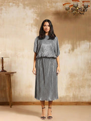 Aurea Metallic Dress