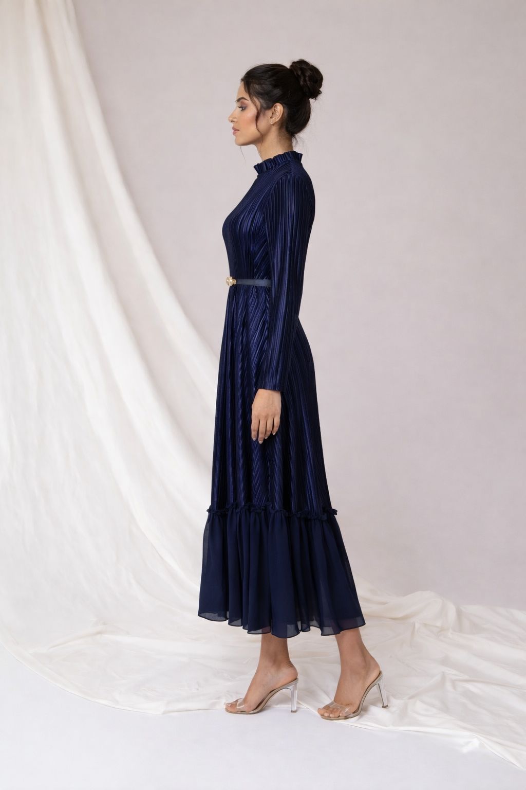 Novelle Pleated Dress