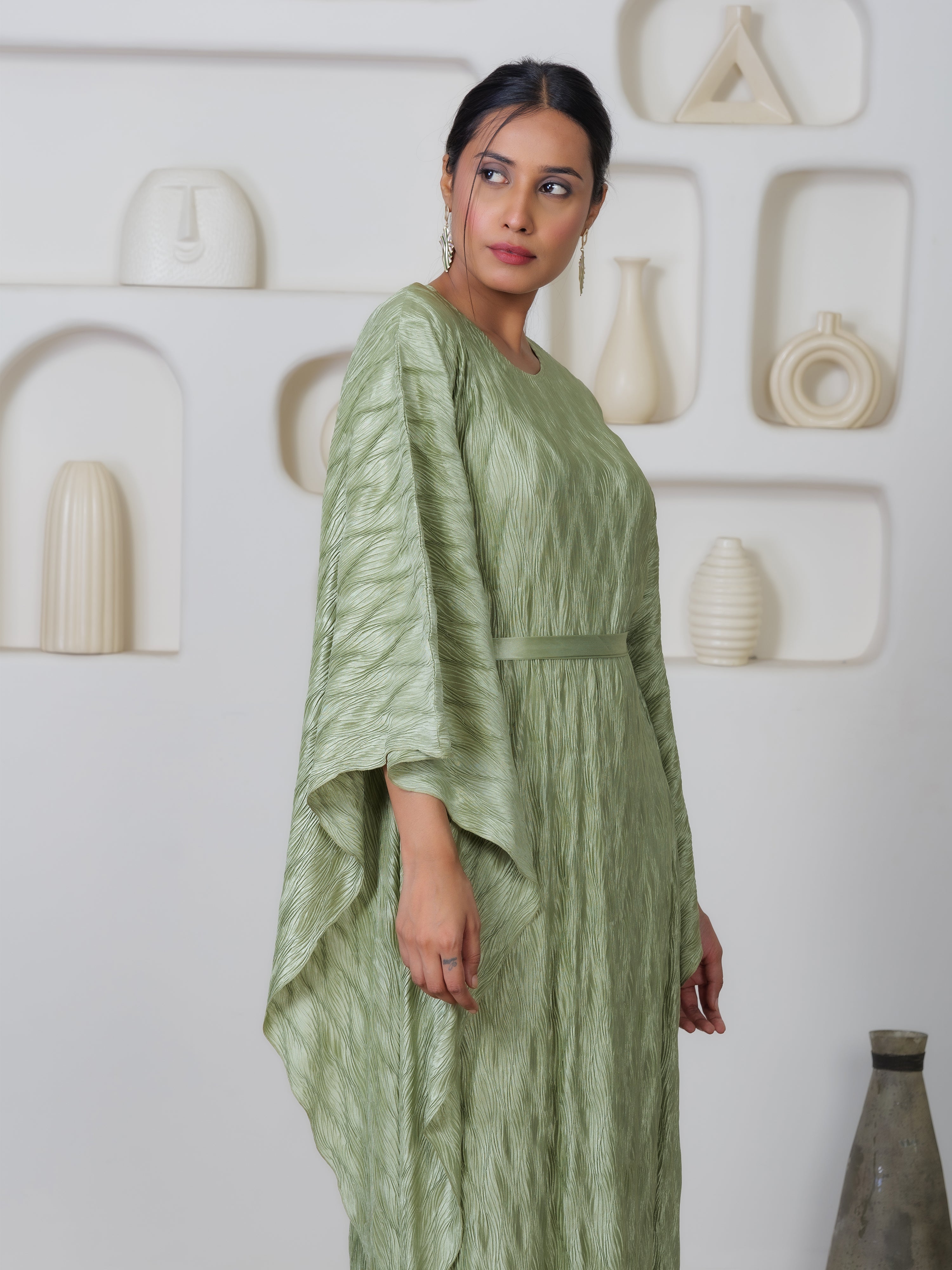 Adorn Metallic Dress