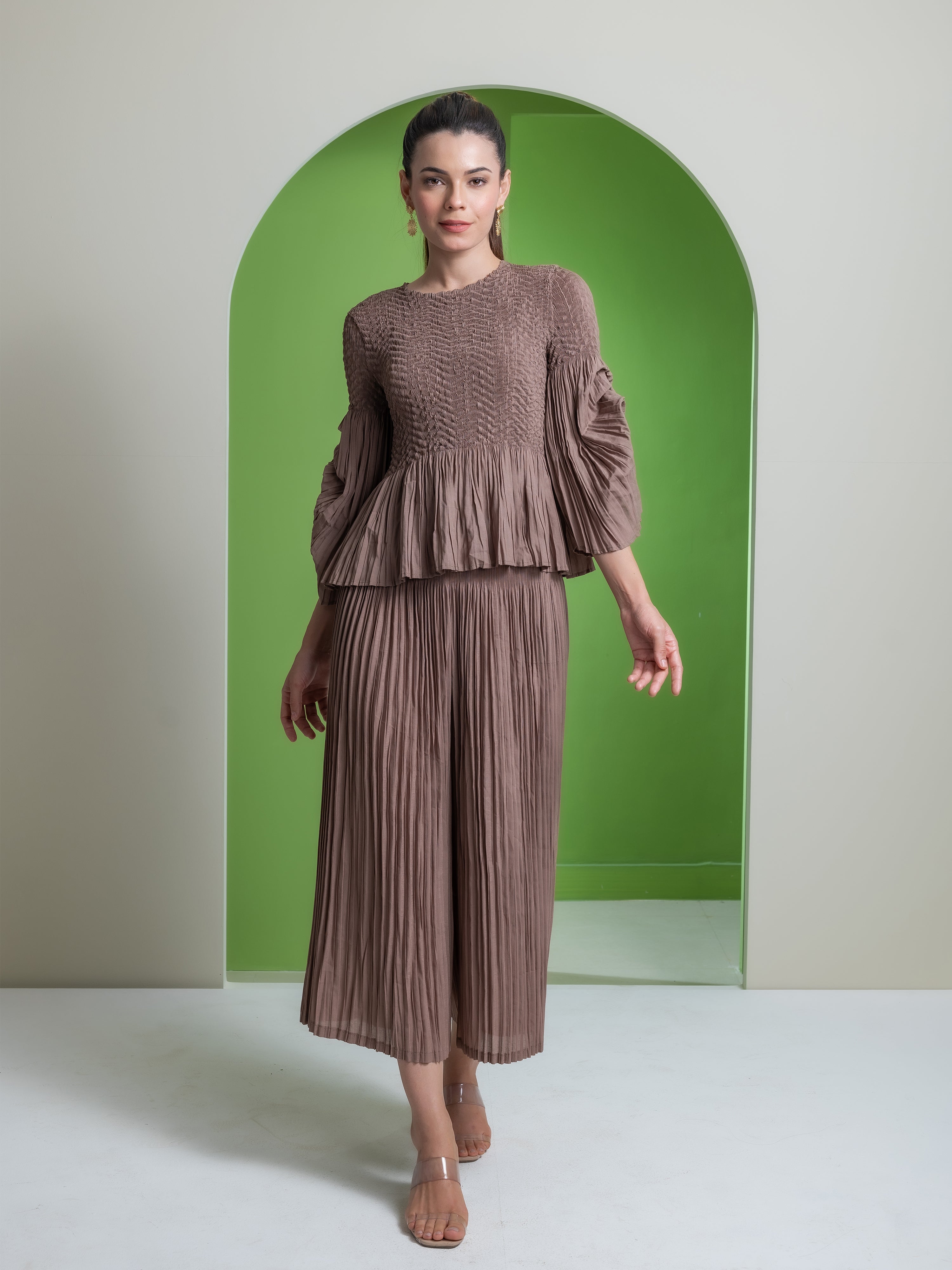 Dusk Pleated Co-ord Set